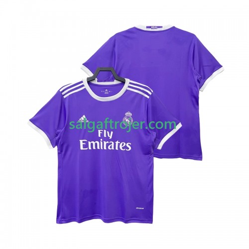 Real Madrid 2016 2017 Fodboldtrøjer Retro Udebanesæt Kort ærmer Real Madrid 2016 2017 Fodboldtrøjer Retro Udebanesæt Kort ærmer